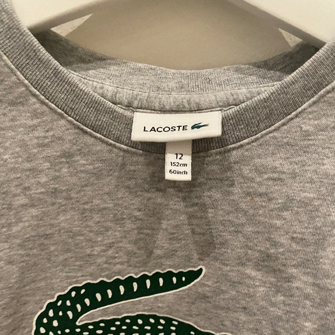 Grå Lacoste tröja!🐊 - 91
