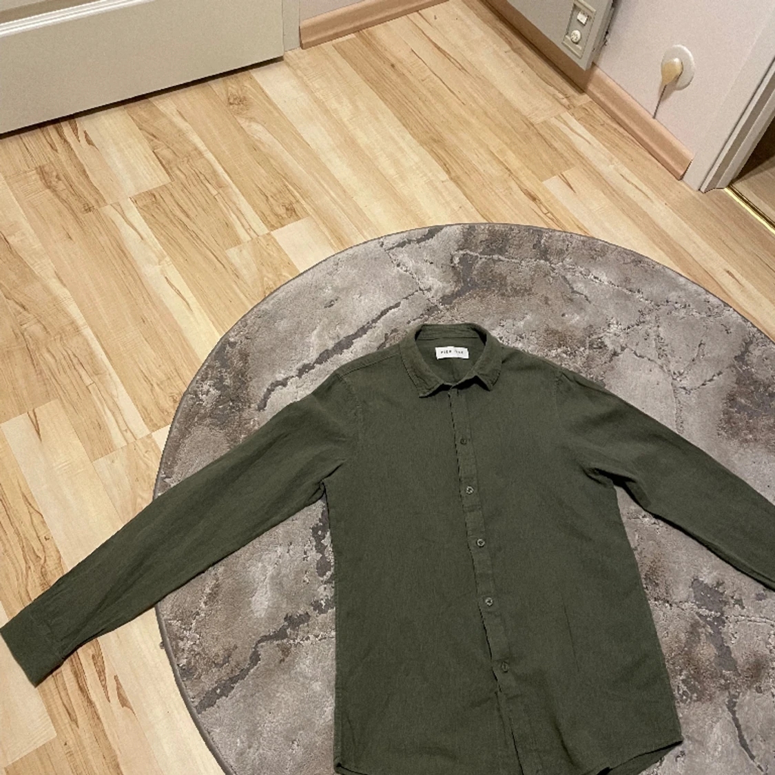 Overshirt i linne - 90