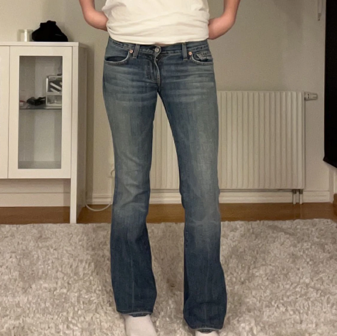 Lågmidjade jeans - 90