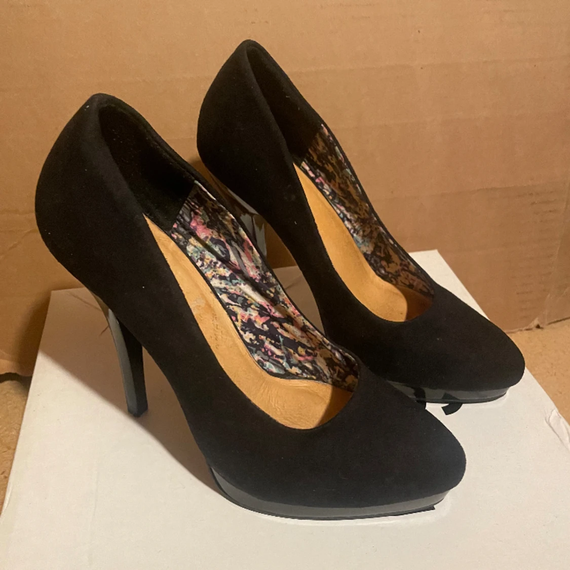 Svarta klackskor  - 90