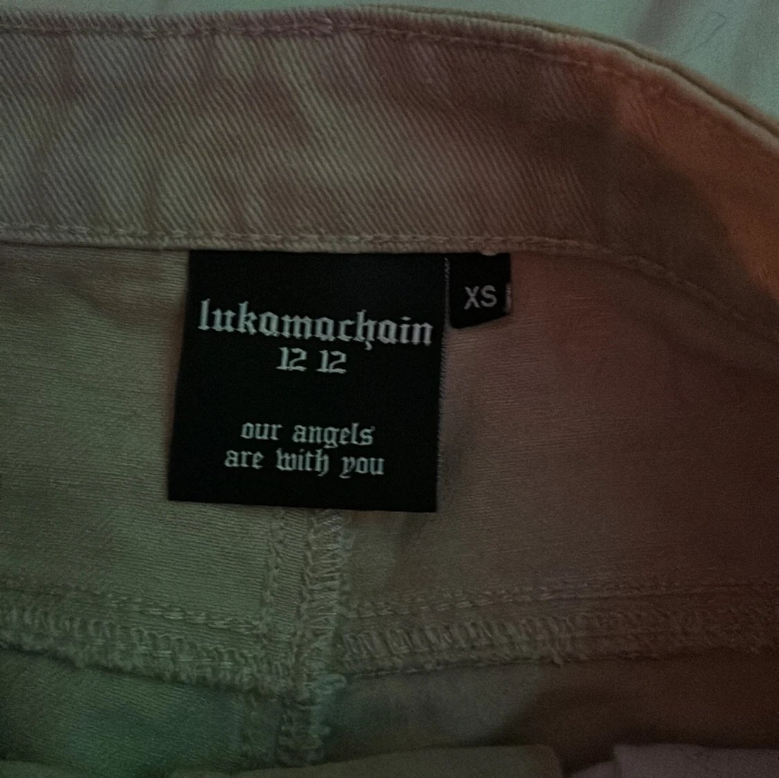 Jeans från lukamachain i storlek xs dem år för små för mig och säljer dem för rimligt pris - 91