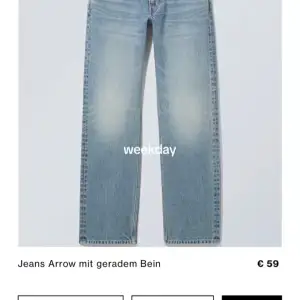 Arrow weekday jeans som ej används! Nypris 500kr☺️