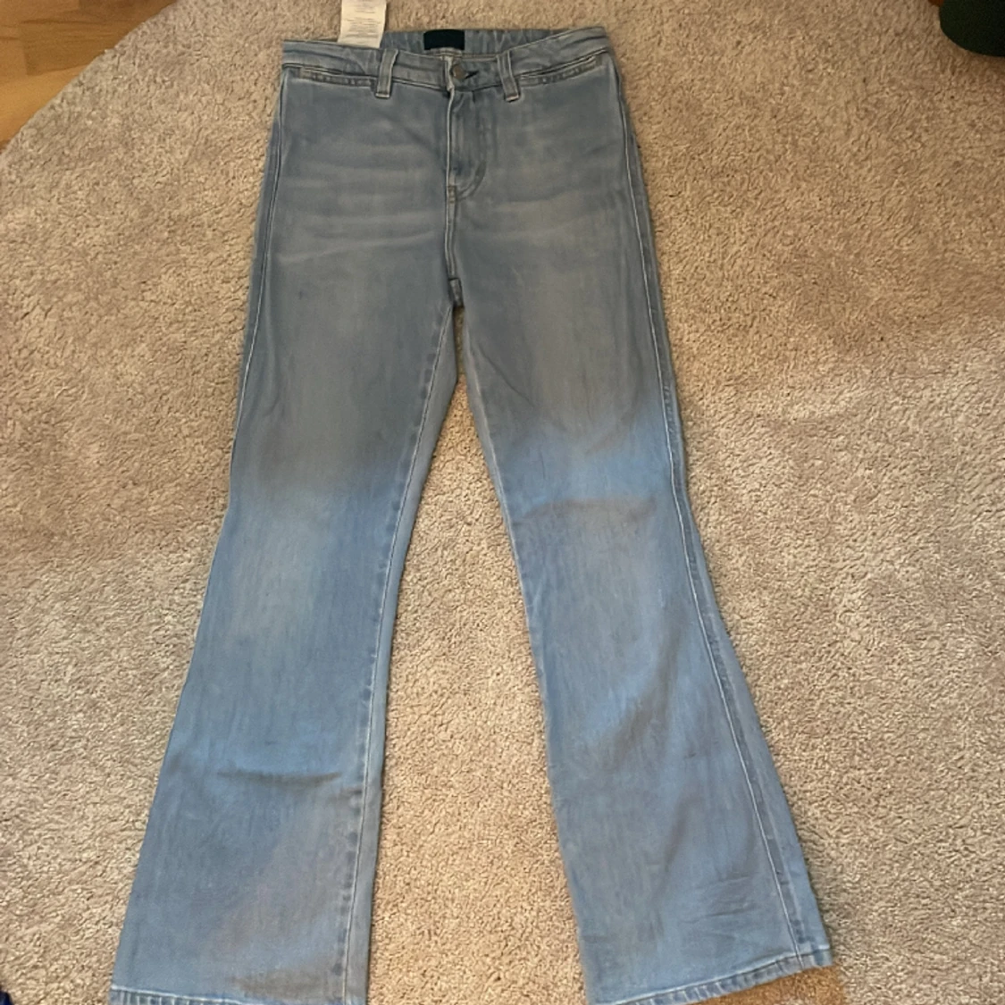 Blå utsvängda Lowrise jeans, Filippa k