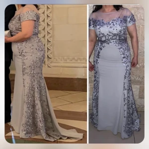 Festklänning  - Storlek:42,44 Plats: Södertälje  Pris: 1000kr