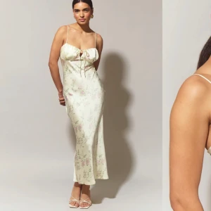 Satinklänning - Helt ny och och oanvänd