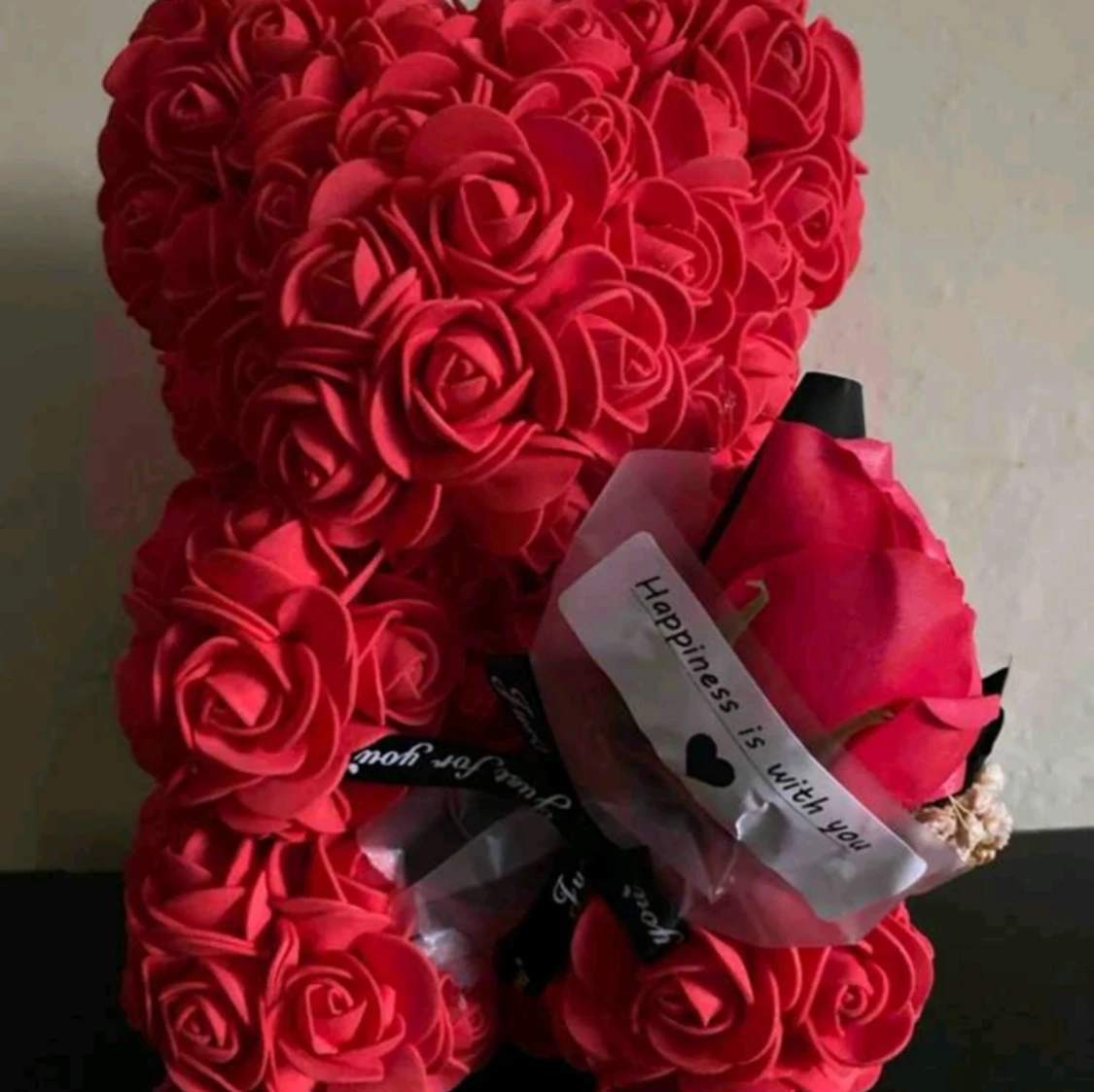 Nallebjörn med en ros - 90