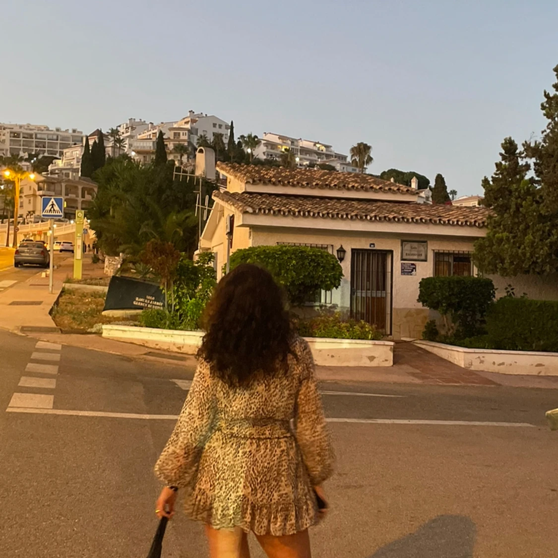 Leopard klänning zara - 90