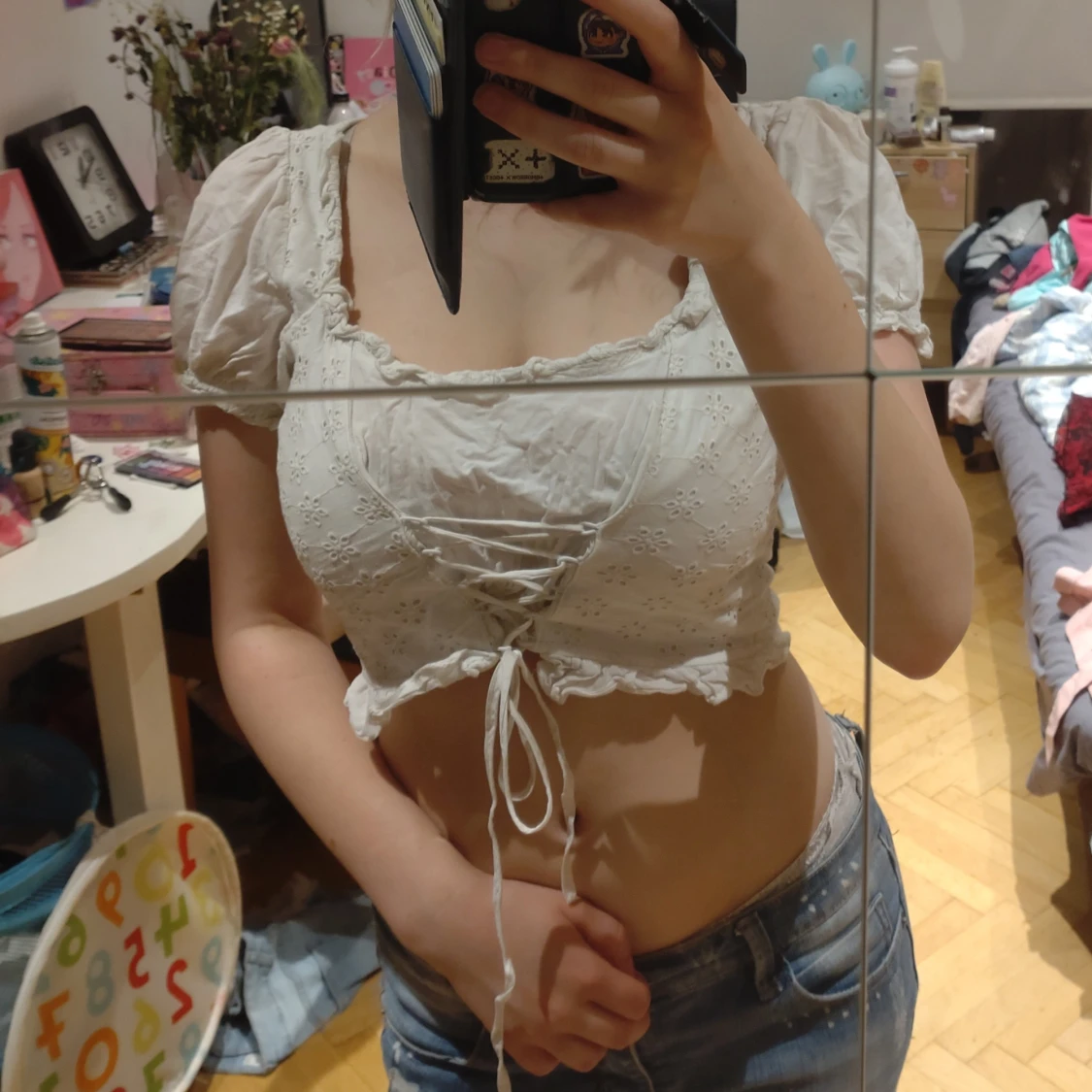 Gullig croptop