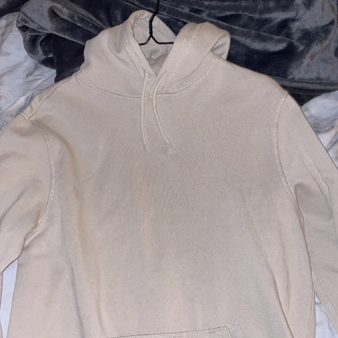 Beige hoodie
