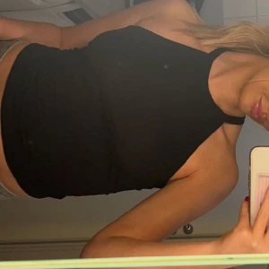 Bikbok linne S - Knappt använt superfint svart linne❤️‍🔥