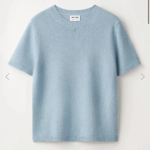 Soft goat liknande t-shirt - Så fin ljusblå soft goat liknande t-shirt i chunky modell. (INTE DEN PÅ FÖRSTA BILDEN) Köpte här på Plick men passade inte mig så jag säljer vidare, lånade bilder från personen ja köpte den av🤍