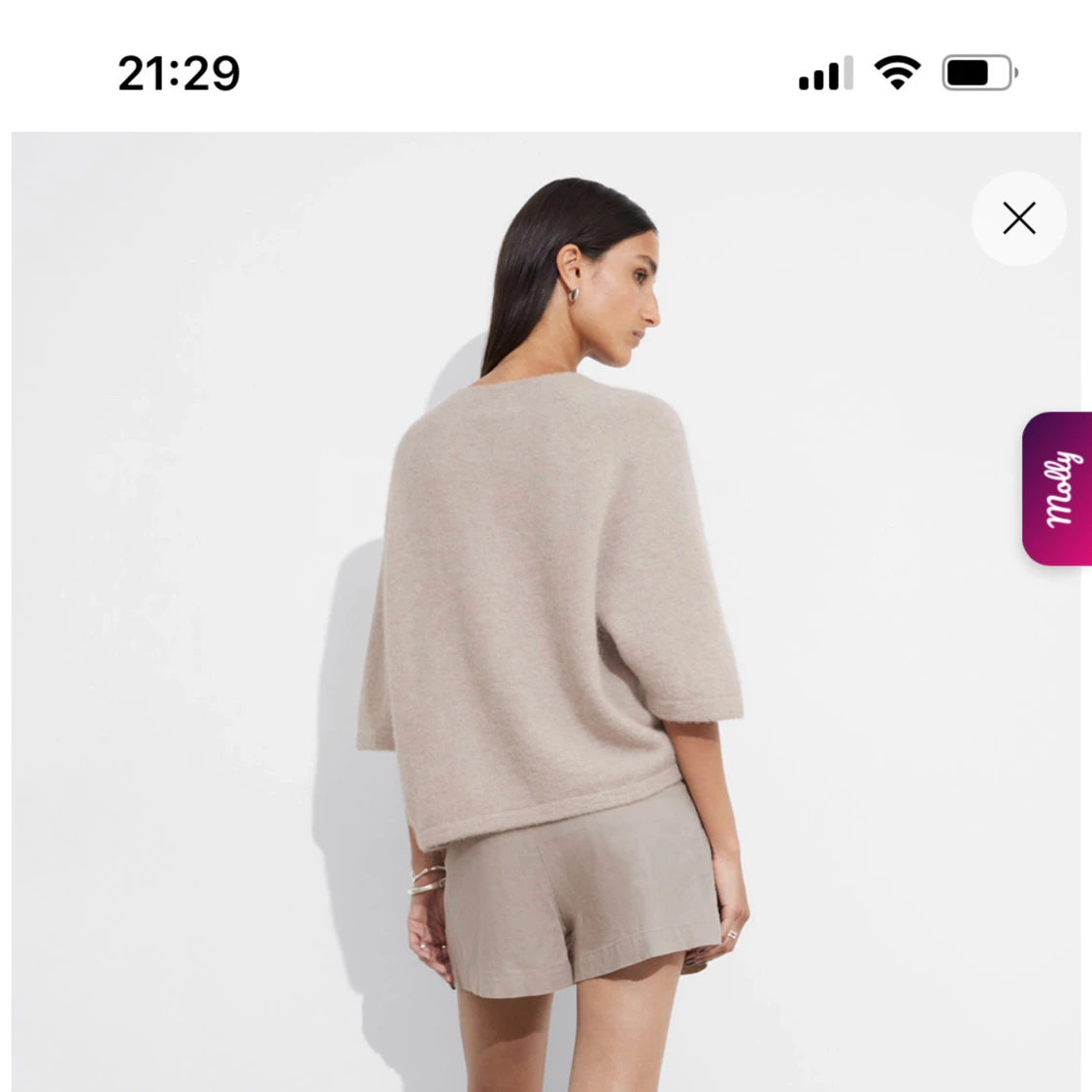 Trekvartsärmad tröja - 90