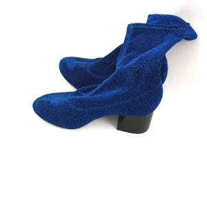 Blåa gllitter boots - Nyskick