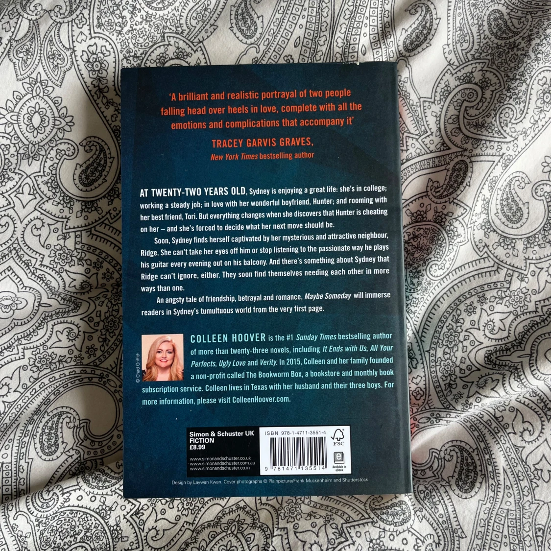 Bok- Maybe someday, Colleen Hoover  - 90