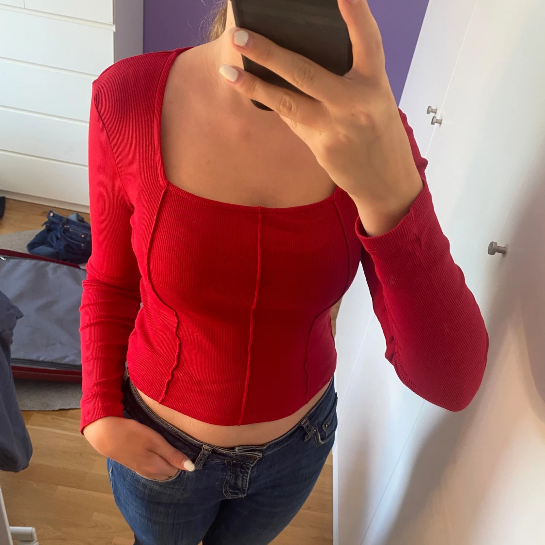 Långärmad tröja  - 90