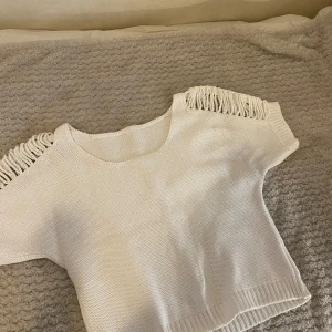 Topp - Vit topp Storlek: s 🤍🤍