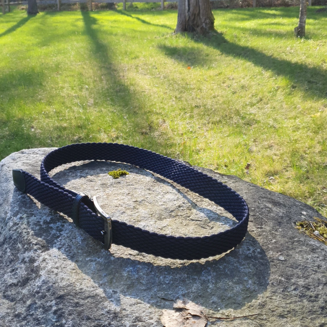 Navy blå GRISCH bälte - 90