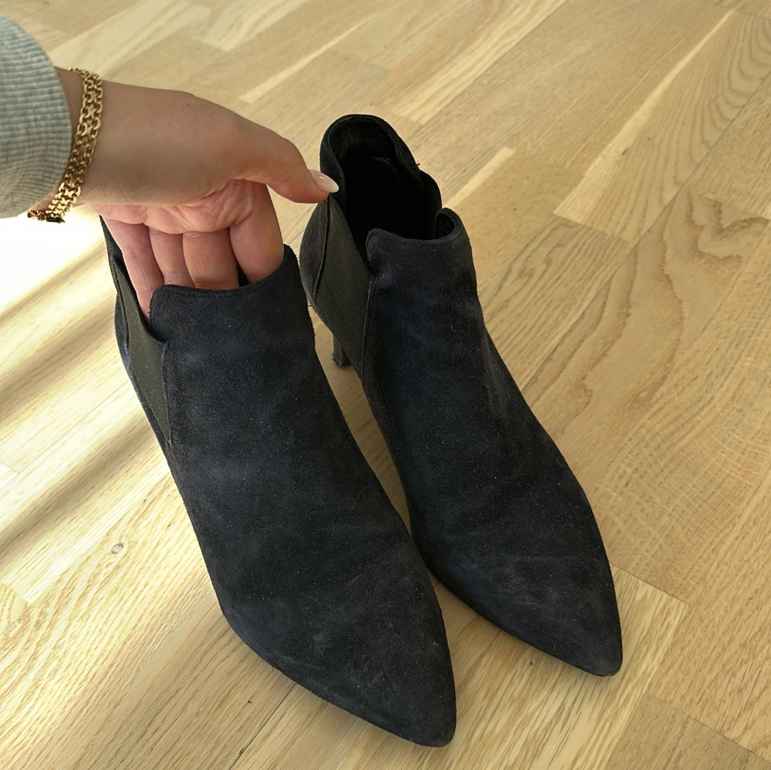 Spetsiga stövletter - 90