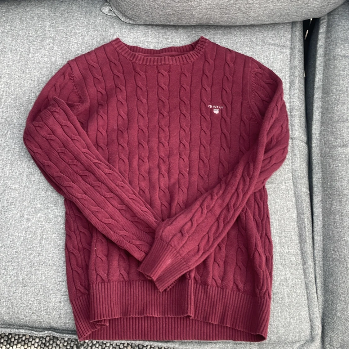 Gant tröja flätad