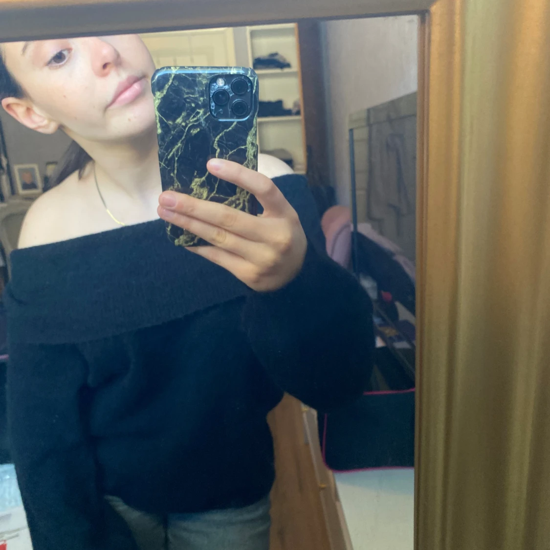 Stickad tröja  - 90