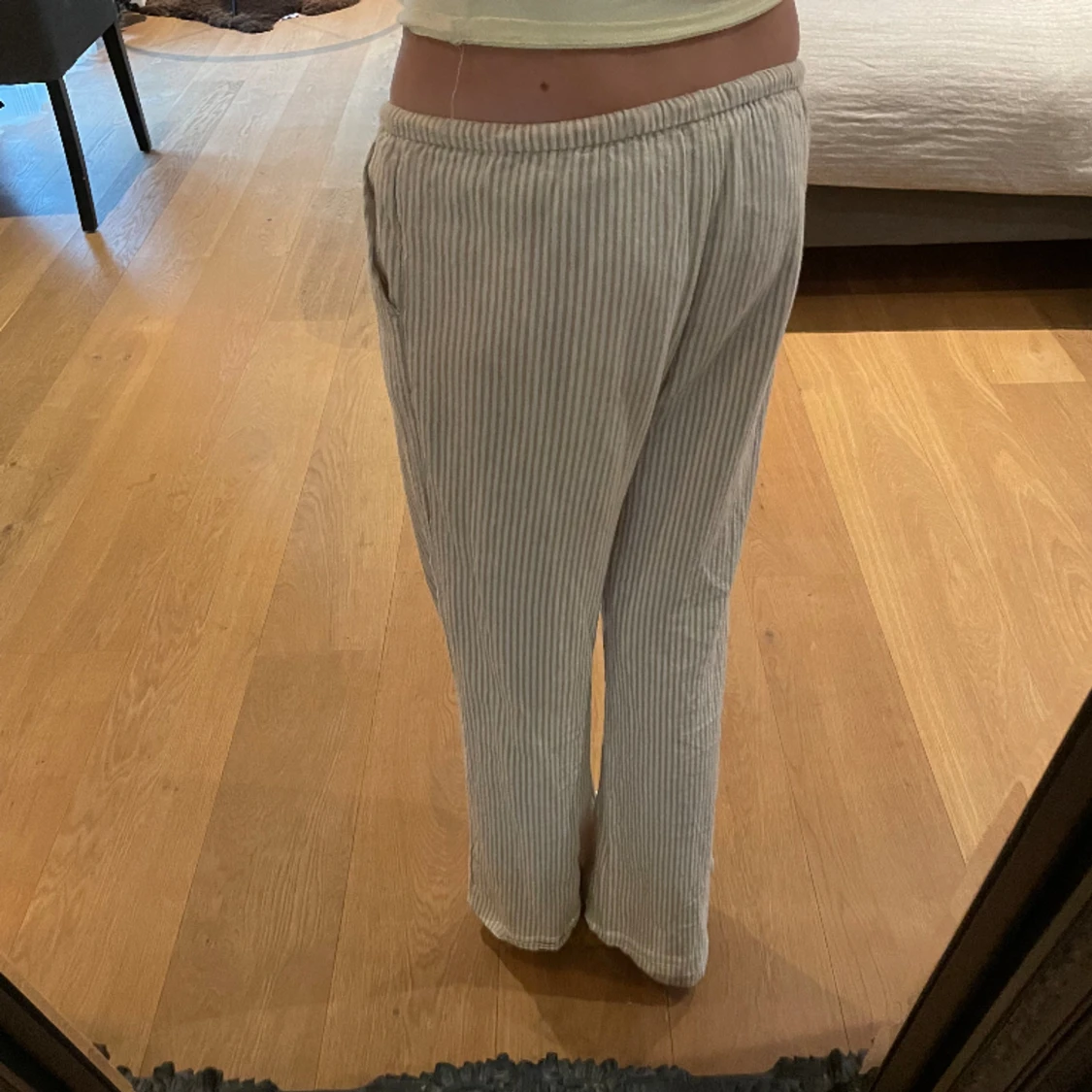 Snygga linnebyxor - 90