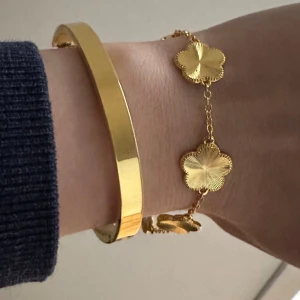 Klöver armband - Van cleef liknande armband i guld🍸
