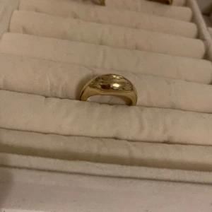 GULDIG RING - Fri frakt om du köper innan den 7 januari!🤩🩵 Är i storlek S ungefär