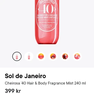 Sol de Janeiro - Body mist 240ml köpt runt oktober. Säljer för att jag har andra dofter jag använder. Använd KÖP NU funktionen!!