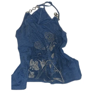 Dans tröja - Stylish dans topp i blått, jag har alldrig använt detta plagg 