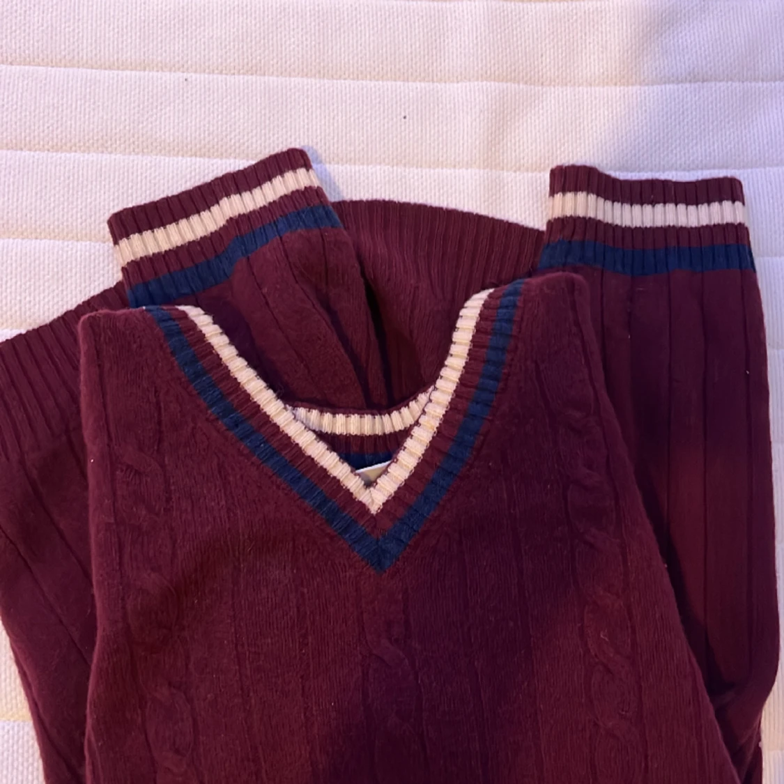 Tjock stickad tröja