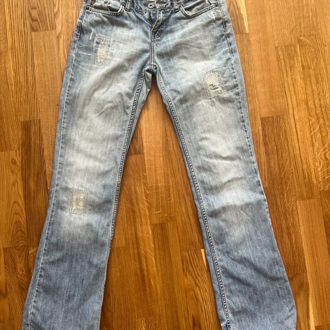 Lågmidjade bootcut jeans  - 92