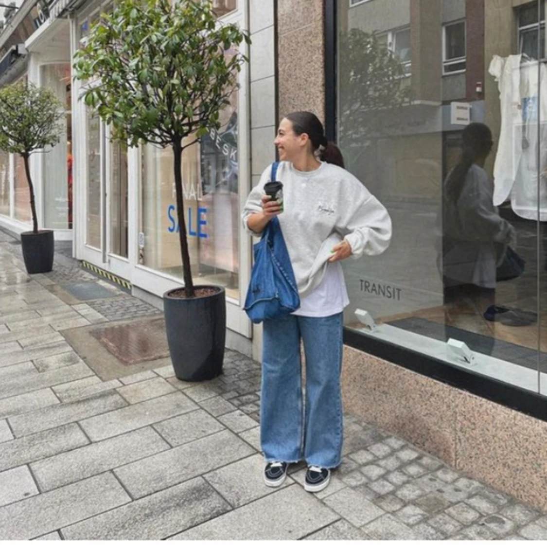 Utsvängda jeans  - 91