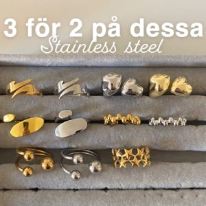 Ringar  - Frakt 18kr ❤️ 1 ring kostar 80kr!!!