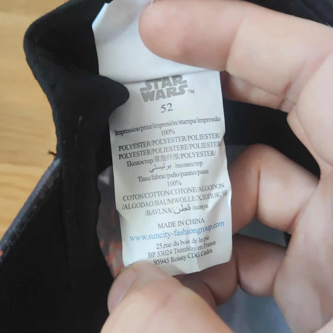 Ny Barn star wars keps storlek 52 - 92