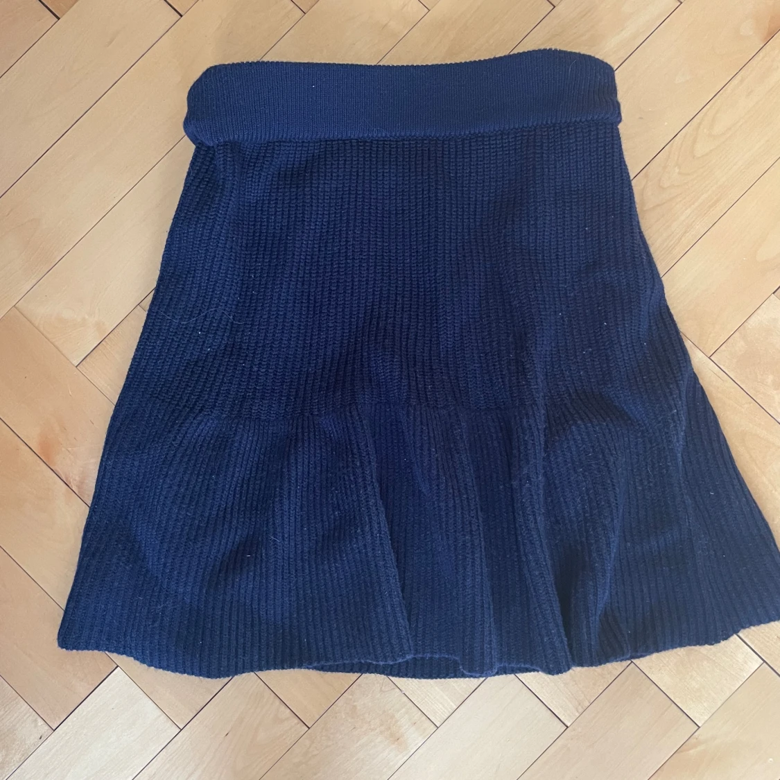 Stickad kjol zara  - 90