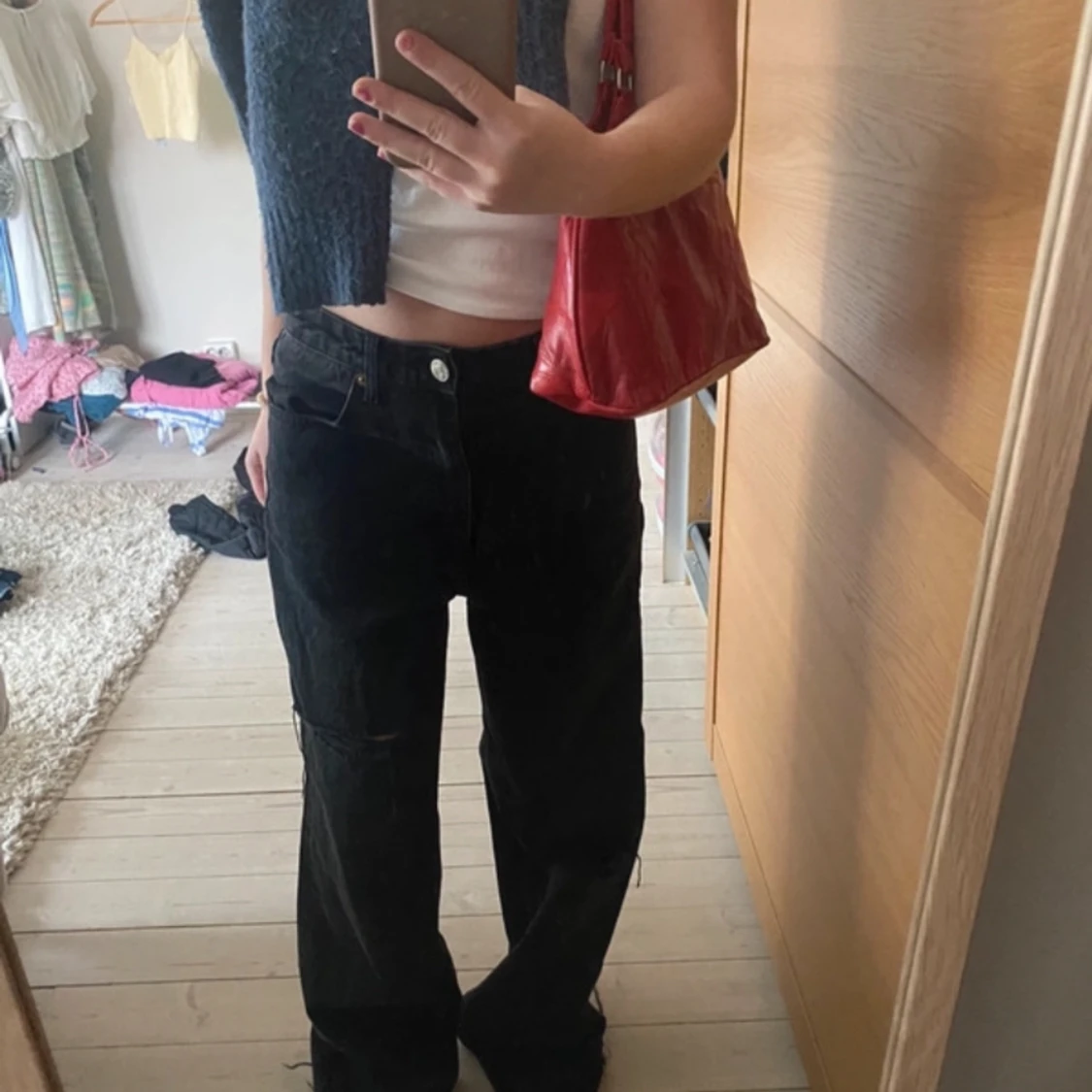 Lågmidjade jeans - 90