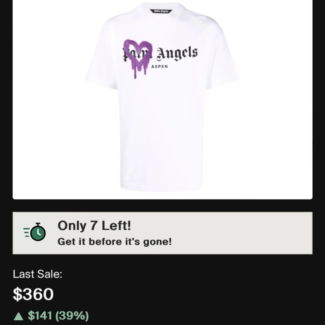 Palm angels tshirt  - 91