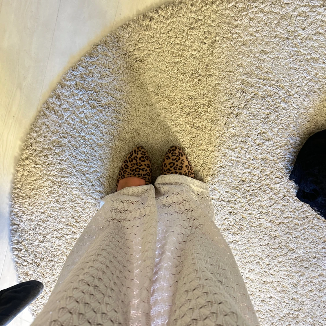 Leopard ballerinaskor