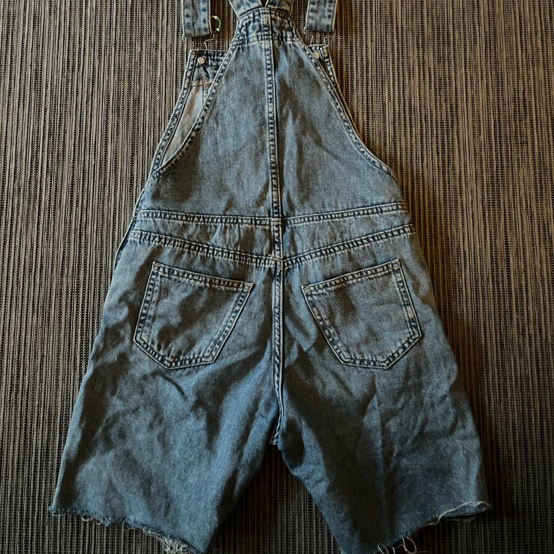 Hängselshorts denim strl 146 - 93