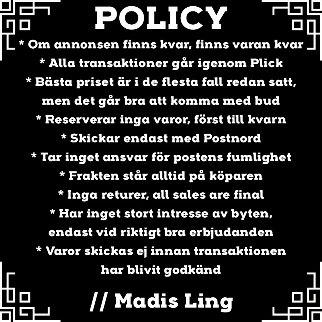 Policy