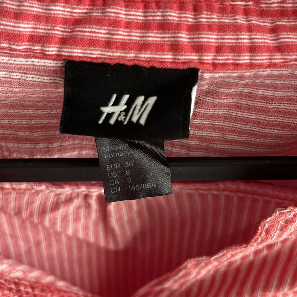 Rödrandig blus - 91