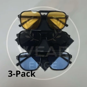 3 pack solglasögon #1 - Säljer dessa i 3 pack, endast 169kr just nu!! Missa inte, passar alla!