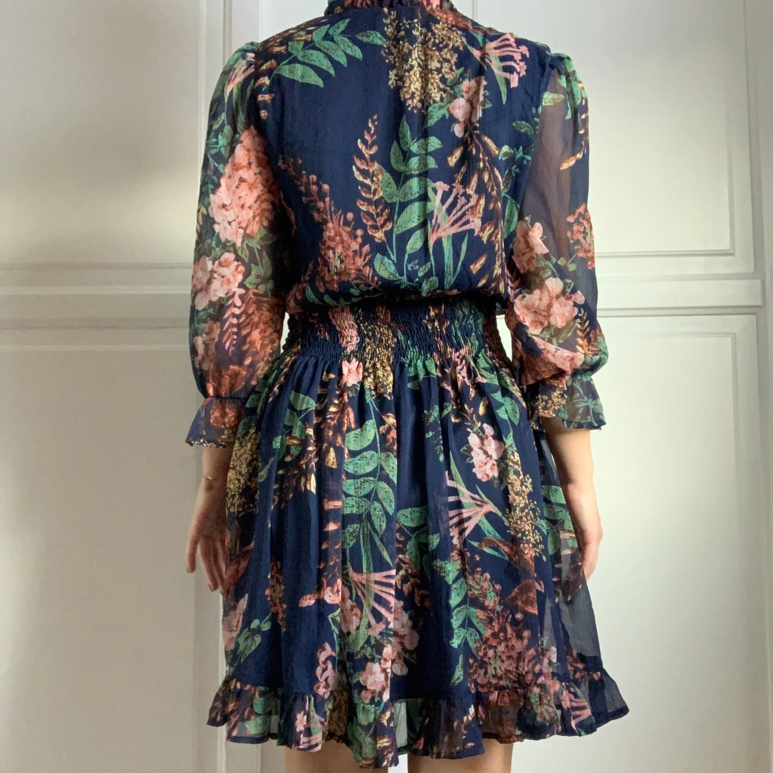 Blommig klänning - Nelly - 91