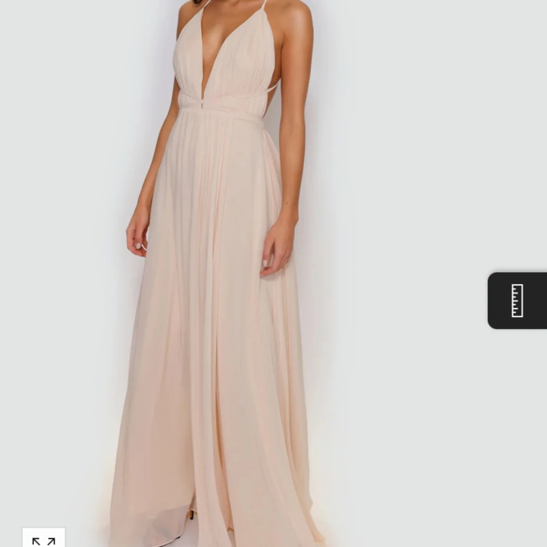 Balklänning rosa/champagne!💕 - 92