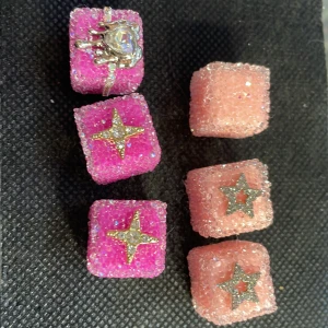 Rosa sockrade pärlor till penna 🌸 - Passar pärlpenna🌸🌸🌸