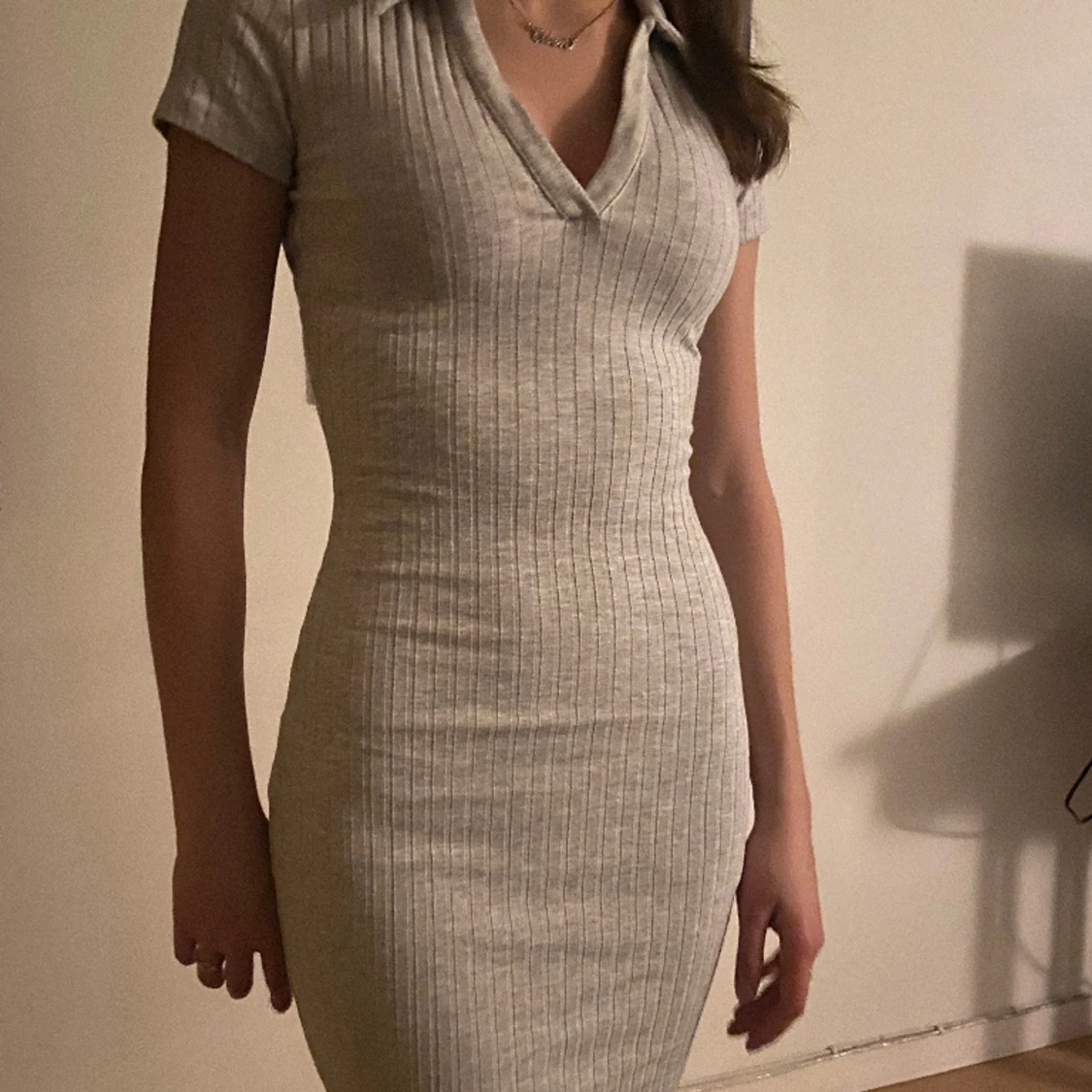 Grå klänning🤍