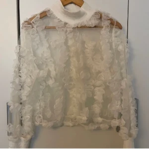 Topp/festtopp - Superfin topp från shk paris. Storlek L, liten i storlek (jag är annars en S). Fint skick. 150kr 