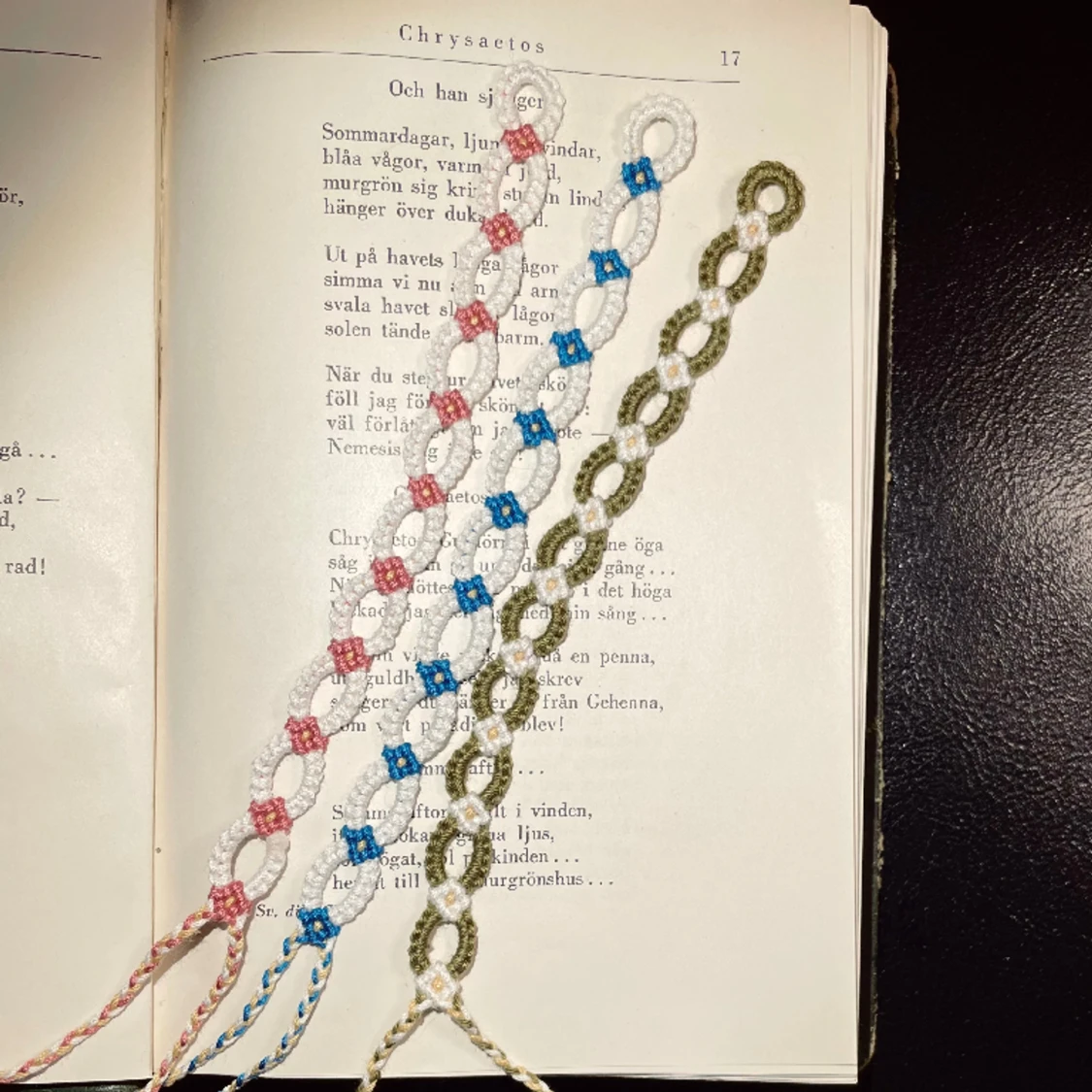 daisy chains - handgjorda armband