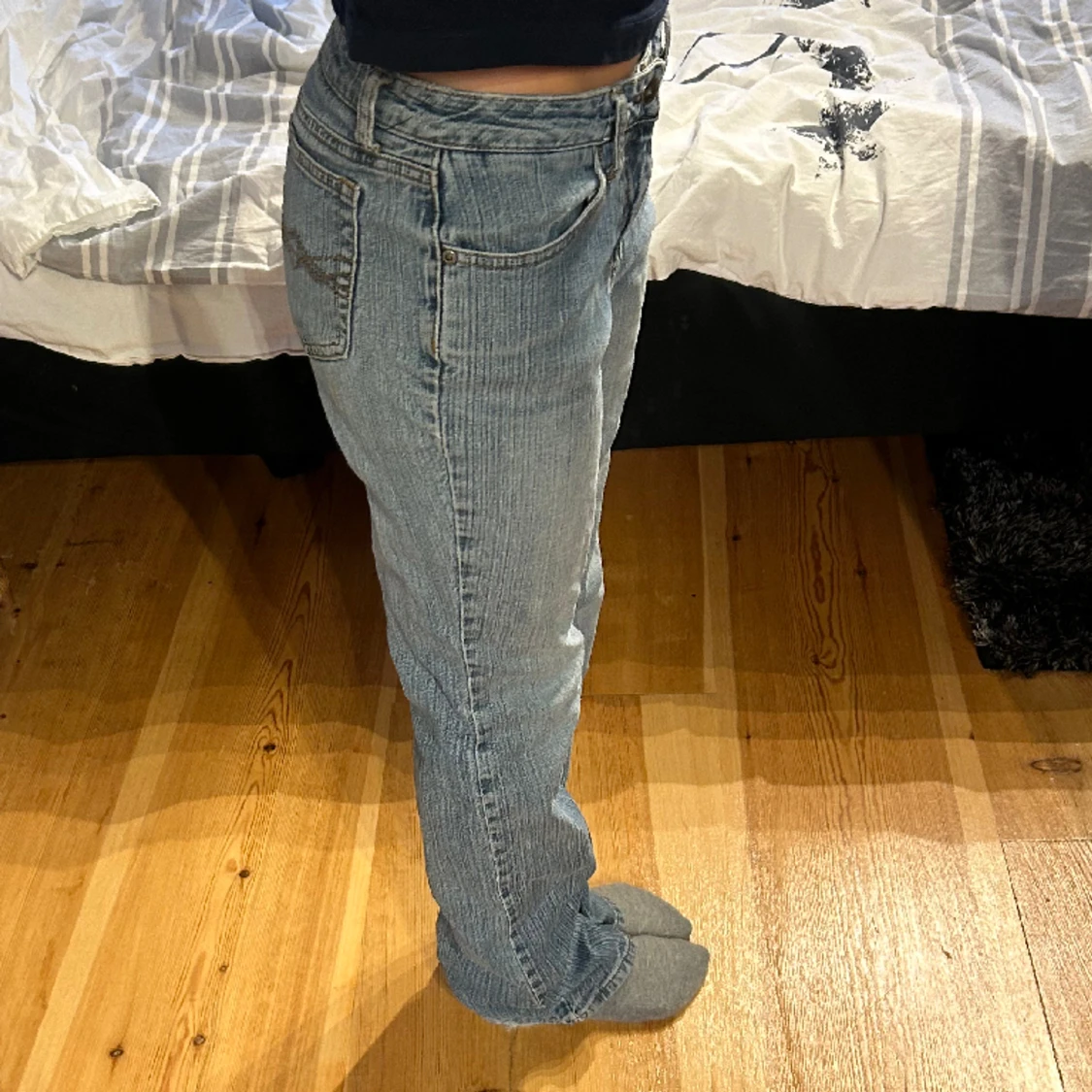 Lågmidjade jeans - 90