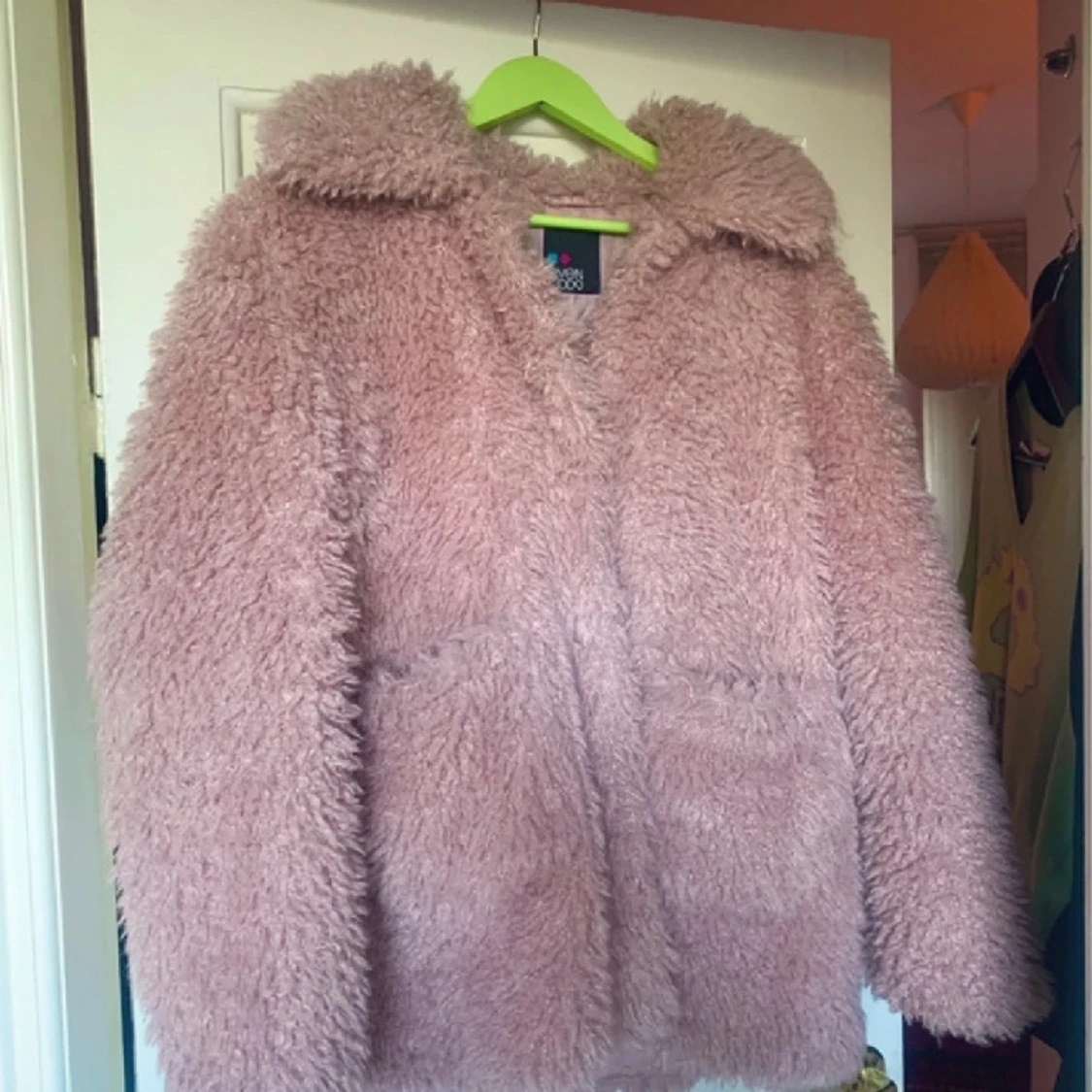 Rosa fake fur 